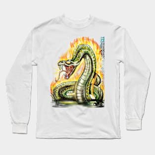 Snake Tattoo Long Sleeve T-Shirt